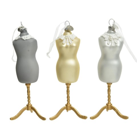 PENDENTE MANICHINO GOLD-SILVER